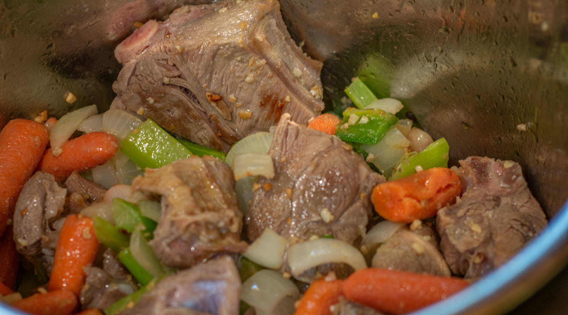 GOAT STEW (INSTANT POT) Parsley Thyme & Limoncello